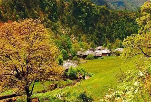 怒江旅游：怒江古鎮(zhèn)、古村的秋色分享